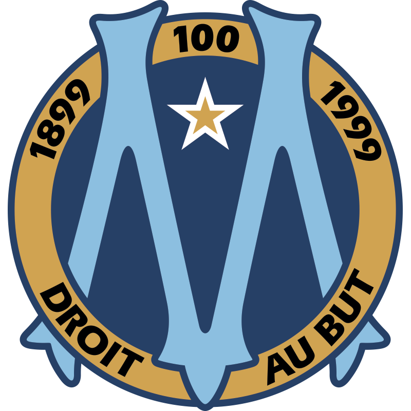 Olympique de Marseille - Marselha-FRA  Maillot olympique de marseille, Olympique  de marseille, Logo olympique